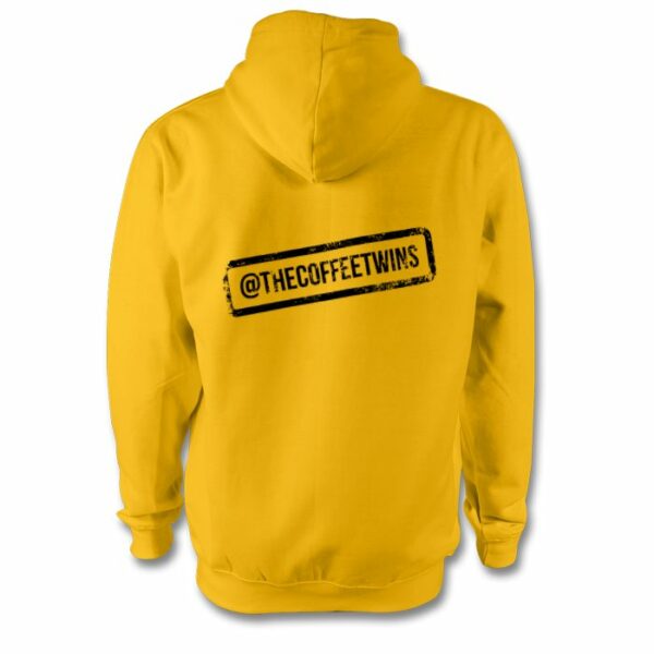 The Coffee Twins back hoodie