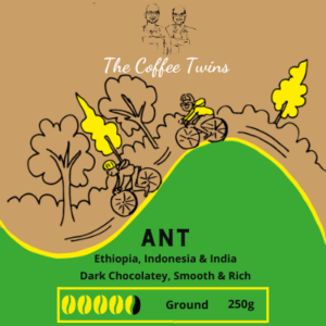 Ant Blend - Coffee Bag, The Coffee Twins Ant Ethiopia, Indonesia and India Speciality Coffee