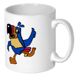 the coffee twins bird mug