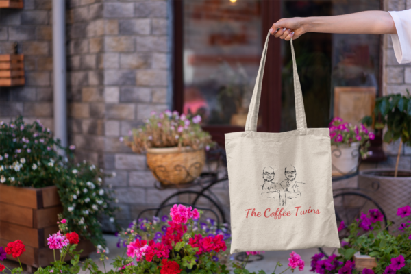 The Coffee Twins Tote Bag