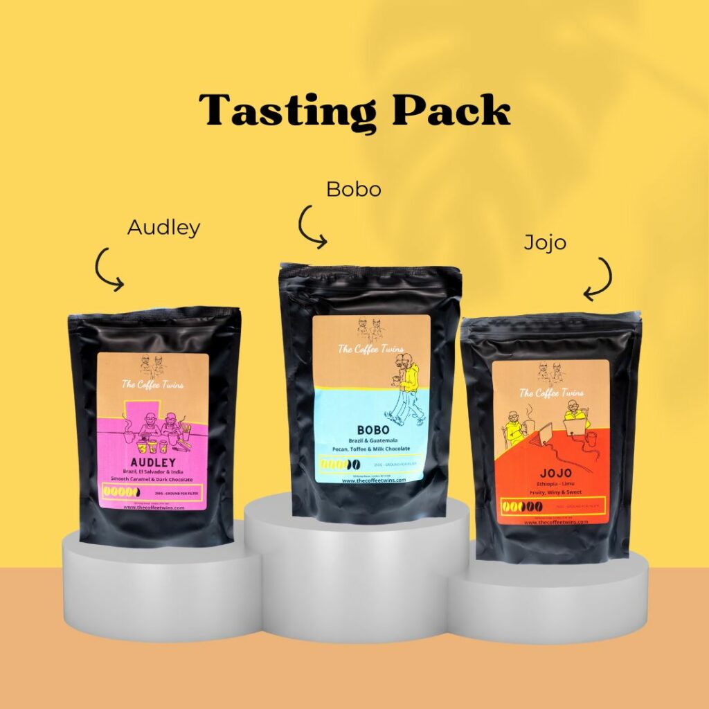 The Coffee Twins Tasting Pack - Experience The Energy!