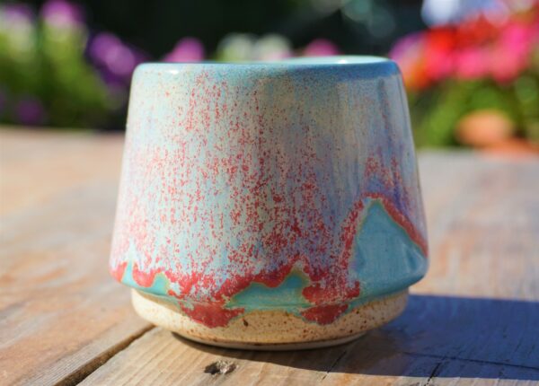 The Coffee Twins Pink&Blue Porcelain Espresso Cup - Image 5