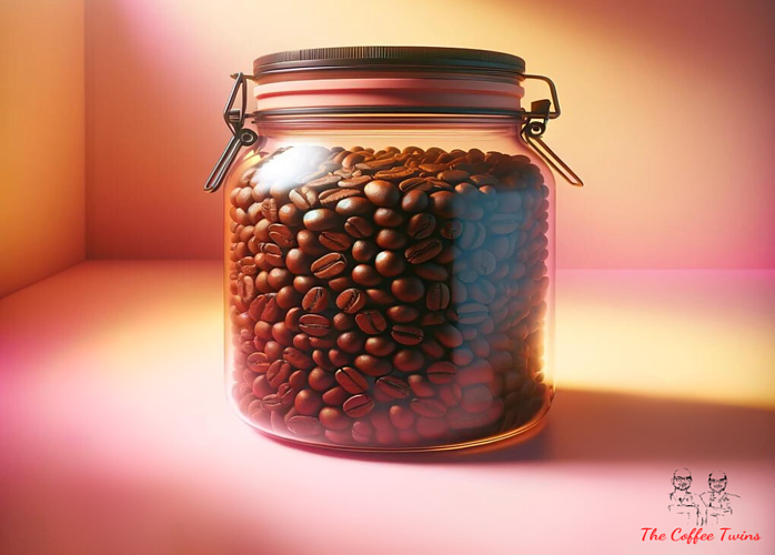 coffee beans airtight container