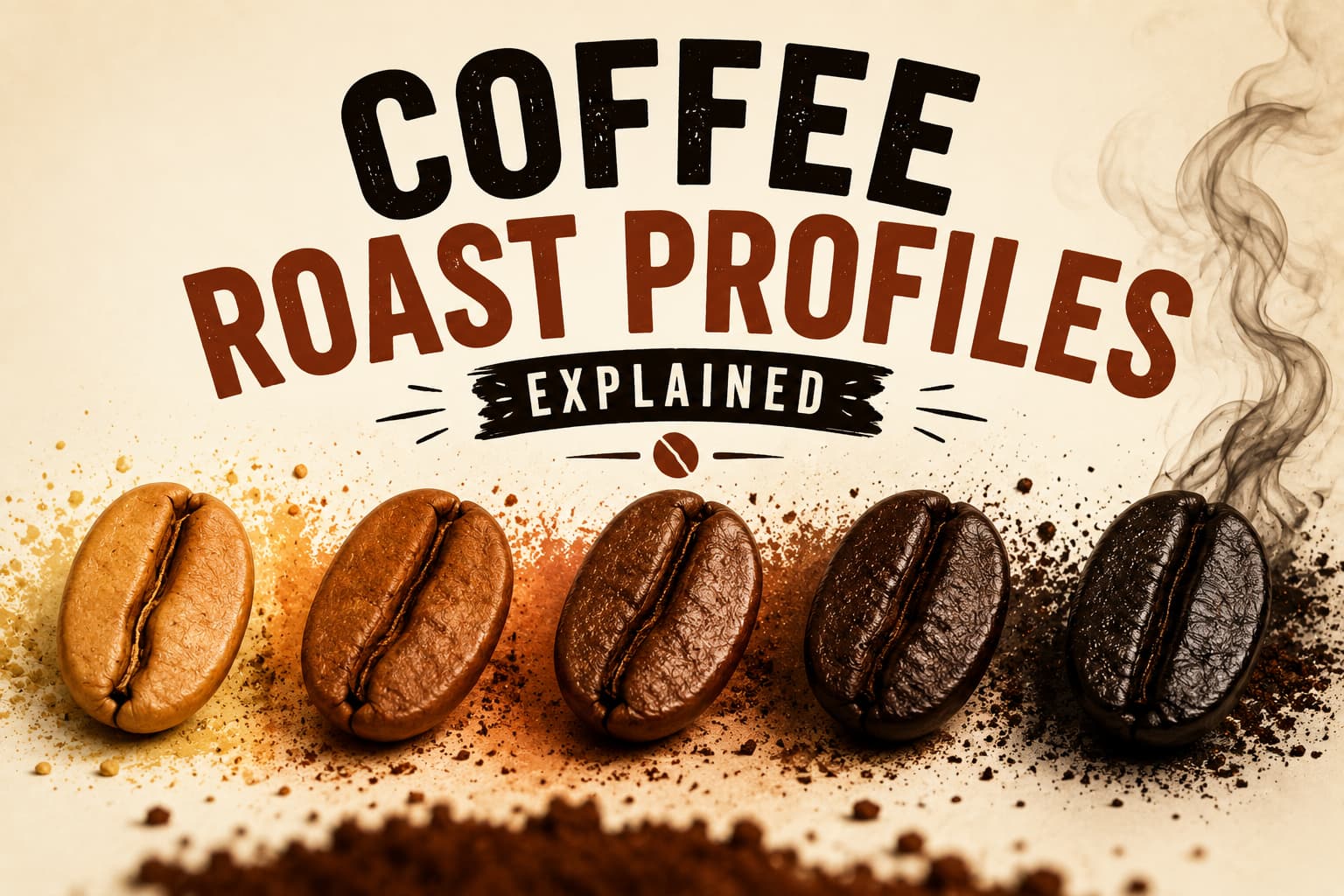 Coffee Roast Profiles Explained: Light, Medium & Dark UK Guide 2026