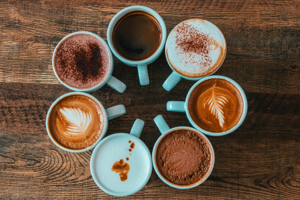 different types of coffee
