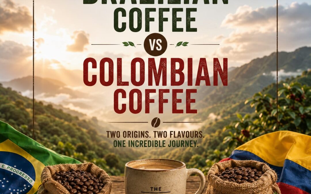 Brazilian Coffee vs Colombian Coffee 2026: A UK Speciality Coffee Guide