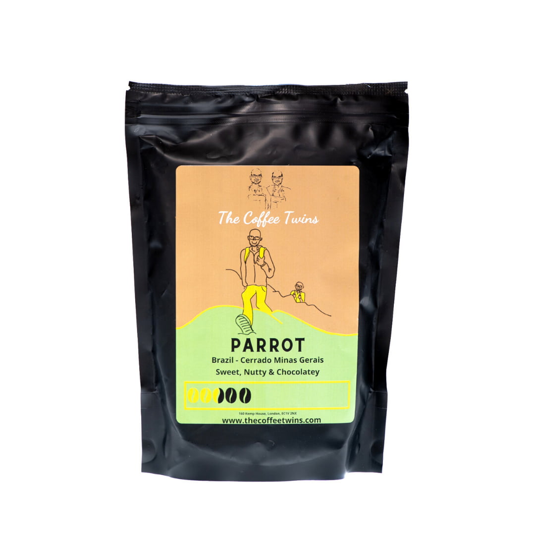 Parrot coffee bag